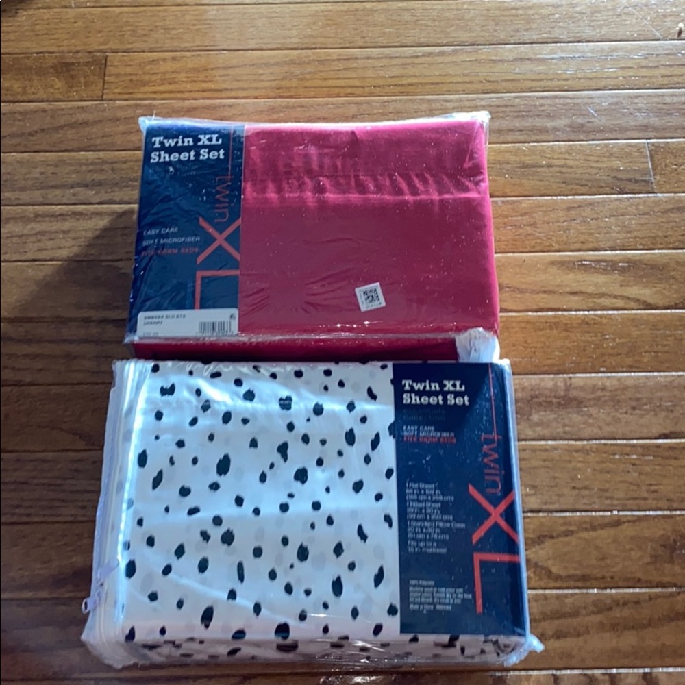 2 pks Twin XL SHEET SETS